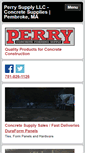 Mobile Screenshot of perrysupplyonline.com